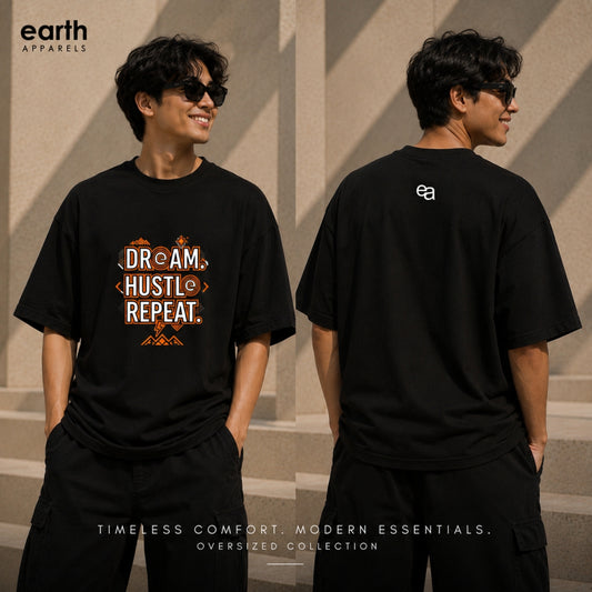 Dream Hustle Unisex Premium Oversized T-shirt