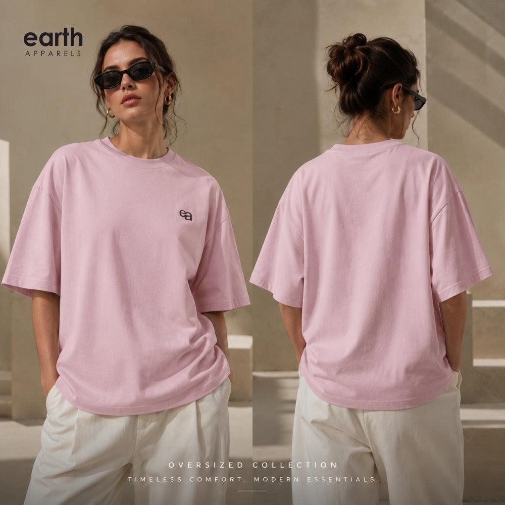 Plain Light Unisex Oversized Premium T-Shirt