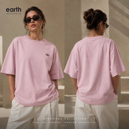 Plain Light Unisex Oversized Premium T-Shirt