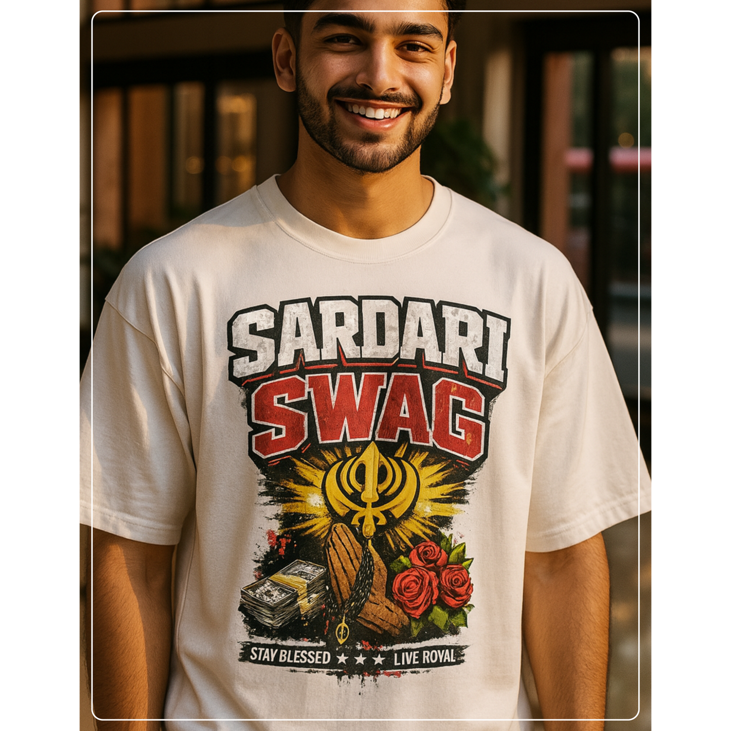 Sardari Swag Unisex Oversized Tee Premium Quality