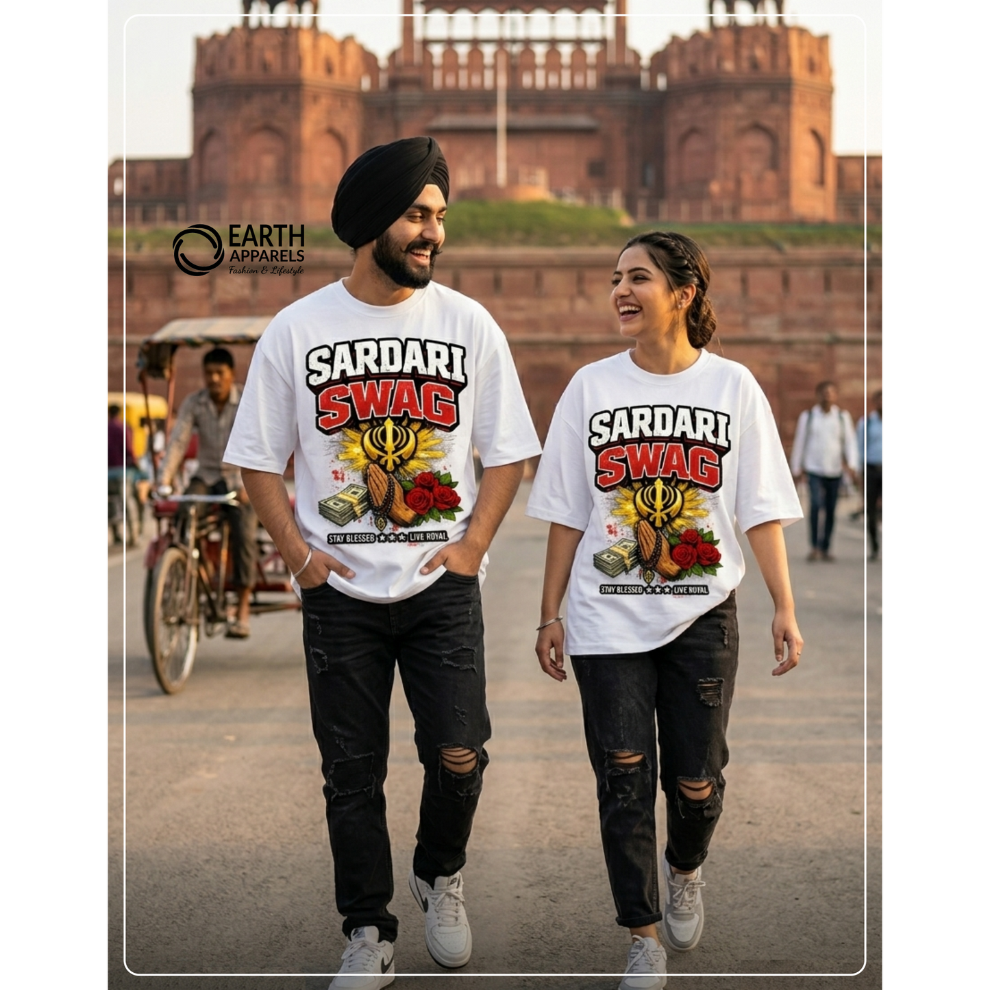 Sardari Swag Unisex Oversized Tee Premium Quality