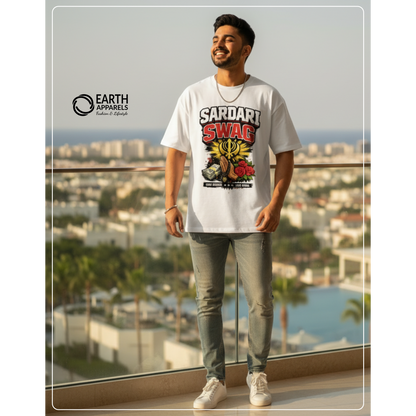 Sardari Swag Unisex Oversized Tee Premium Quality