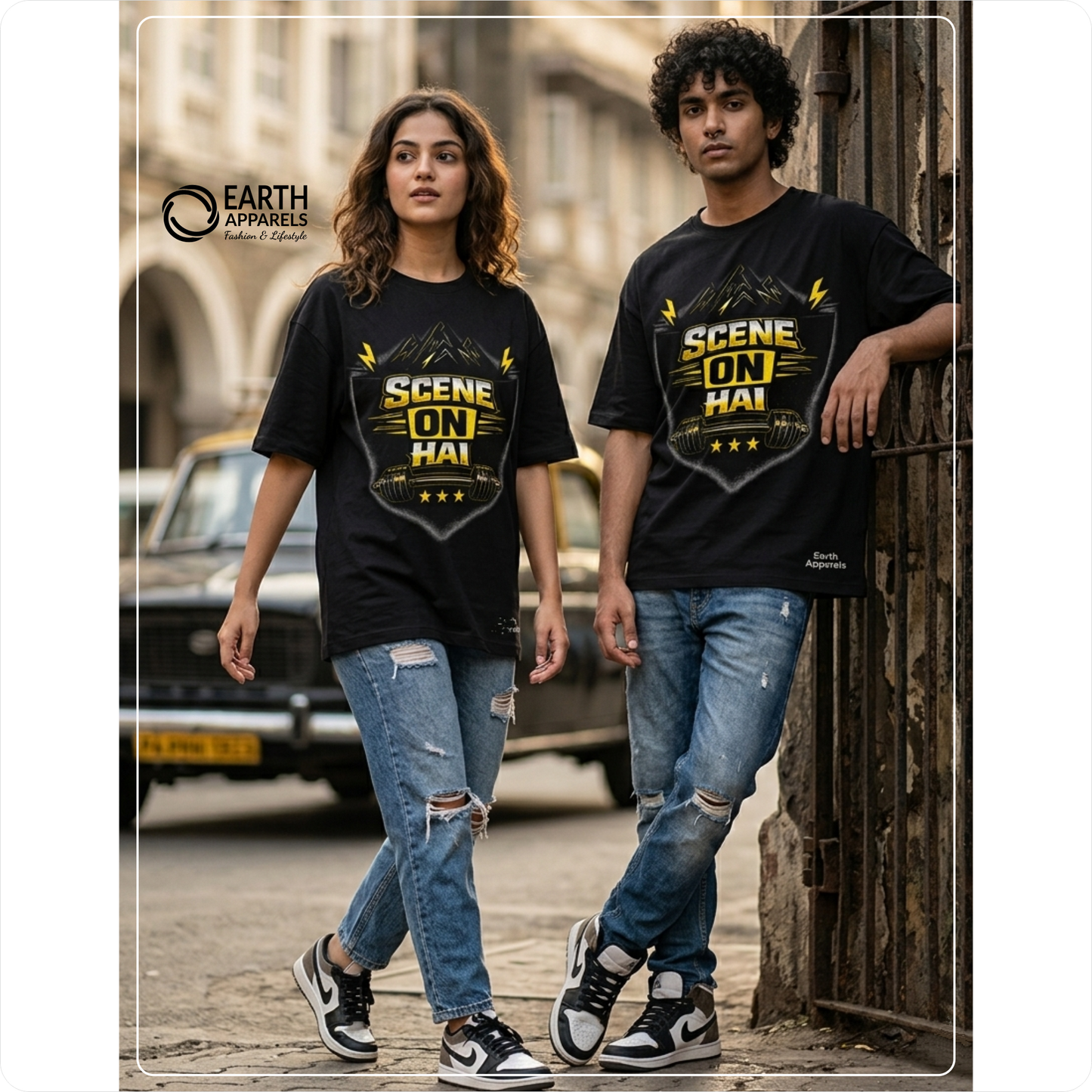 Scene On Hai Unisex Oversized Tshirt Premium Quality