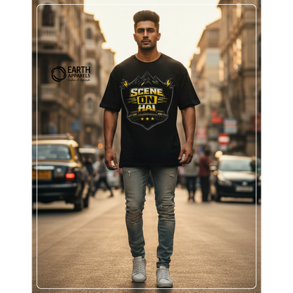Scene On Hai Unisex Oversized Tshirt Premium Quality